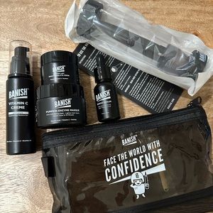 NIB Banish skincare bundle - some items sold out online!